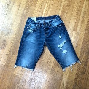 Men's Abercrombie and Fitch denim shorts. 29w